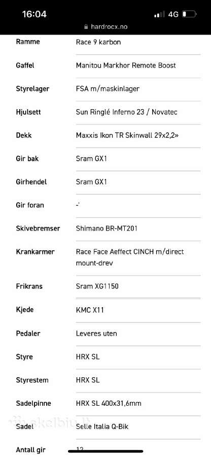 Hardock kalnu dviratis XL 21 remas, 29coliu ratai - nuotraukos Nr. 11