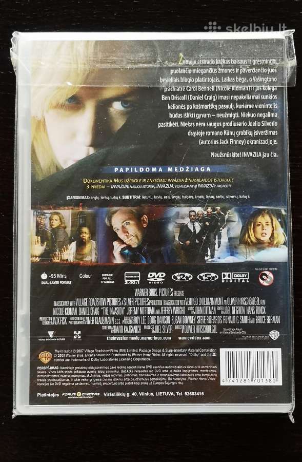 Invazija / The Invasion Dvd - nuotraukos Nr. 2