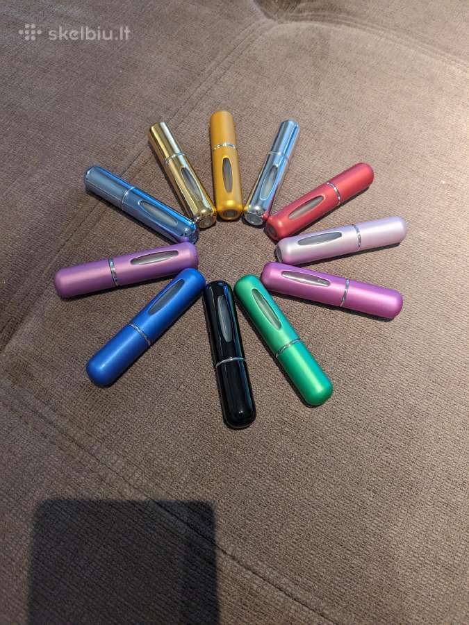 Mini kelioninis kvepalų buteliukas, dozatorius
