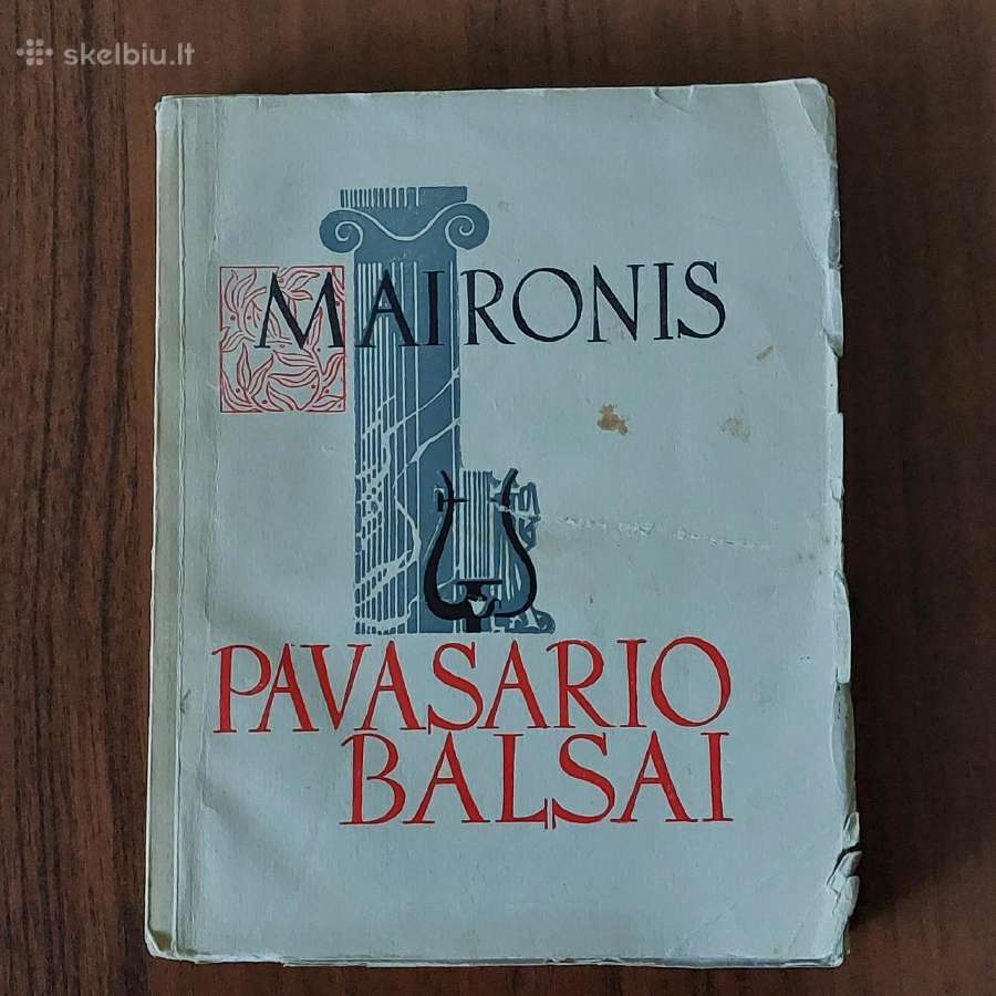 1944 m. knyga / Maironis - Pavasario balsai .