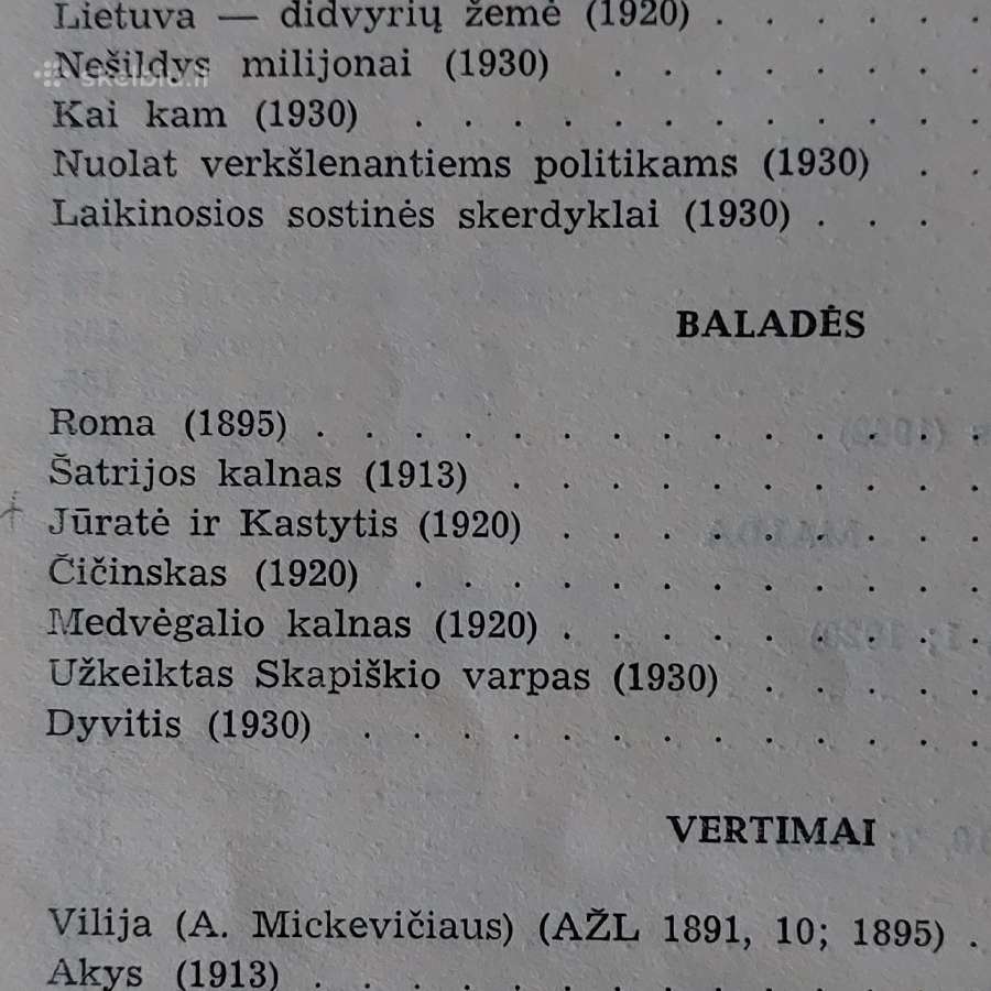 1944 m. knyga / Maironis - Pavasario balsai . - nuotraukos Nr. 11