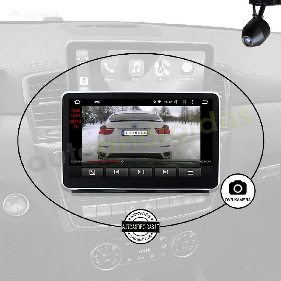 Mercedes 2012-15 Ml W166 Gl Android multimedia - nuotraukos Nr. 7