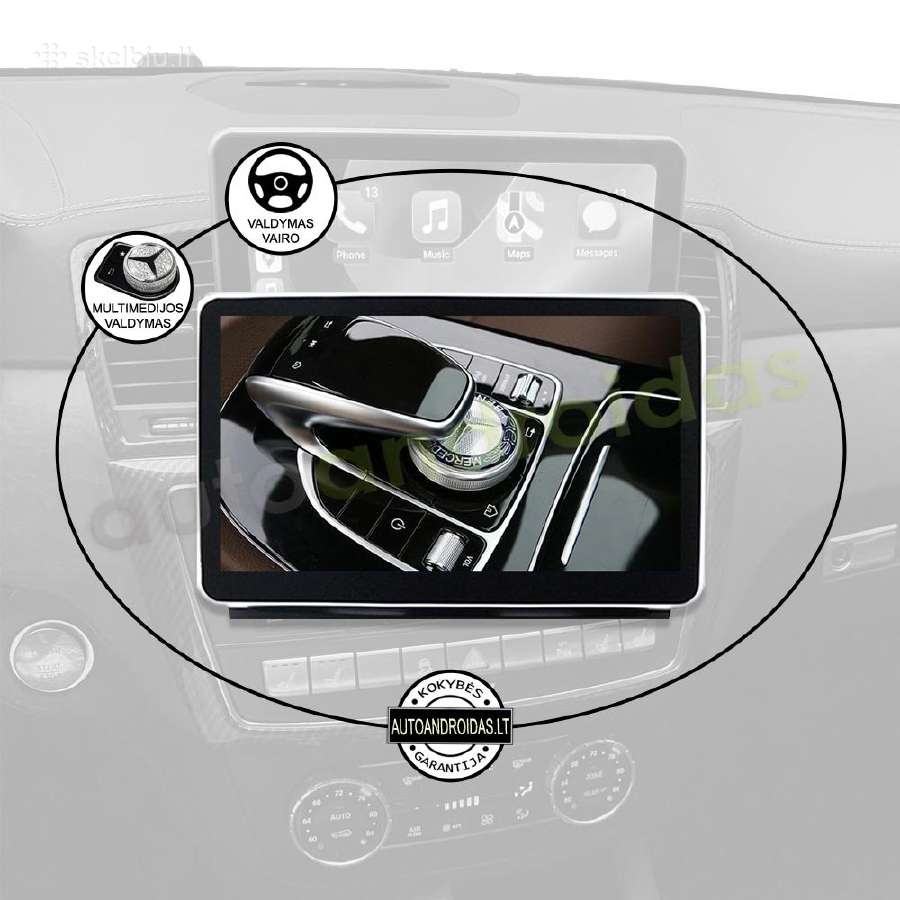 Mercedes 2012-15 Ml W166 Gl Android multimedia - nuotraukos Nr. 11