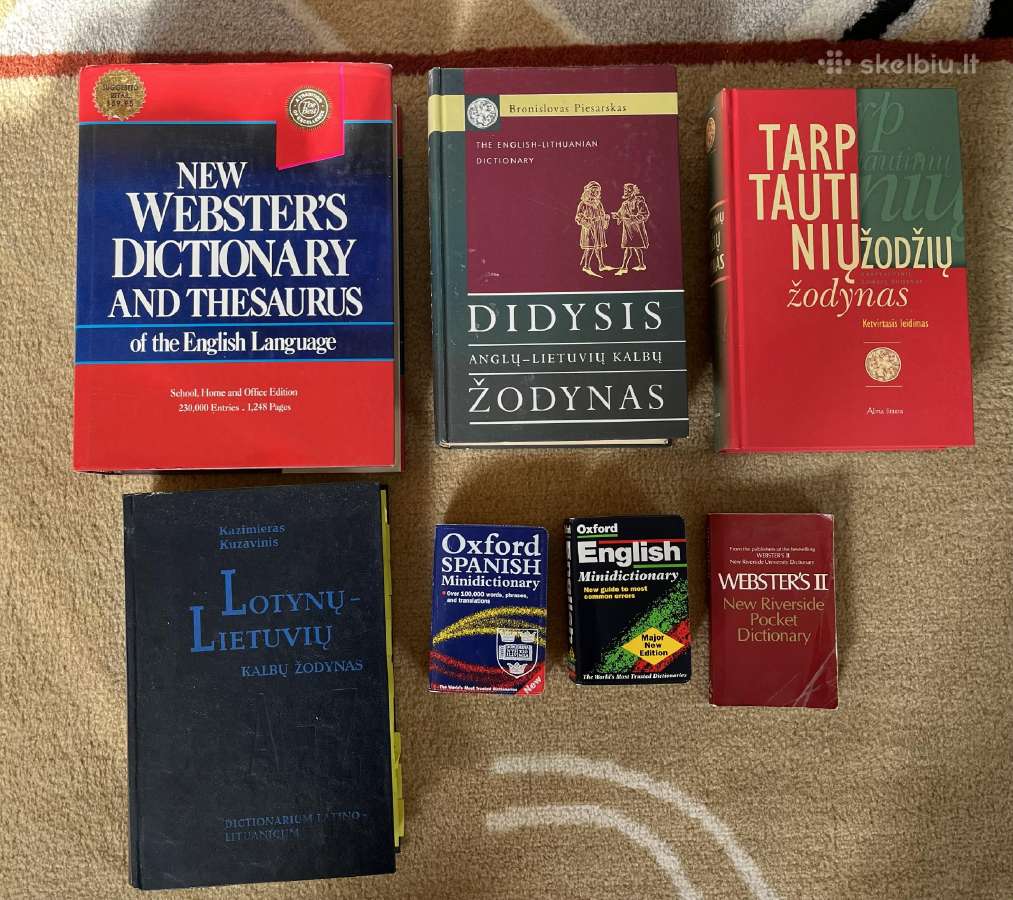Įvairūs žodynai
