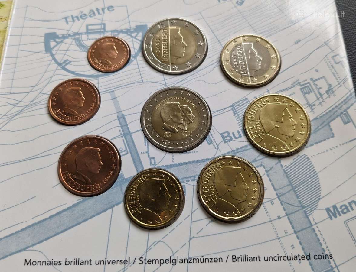 Liuksemburgas, Suomija. Rinkiniai banko bukletuose - nuotraukos Nr. 3