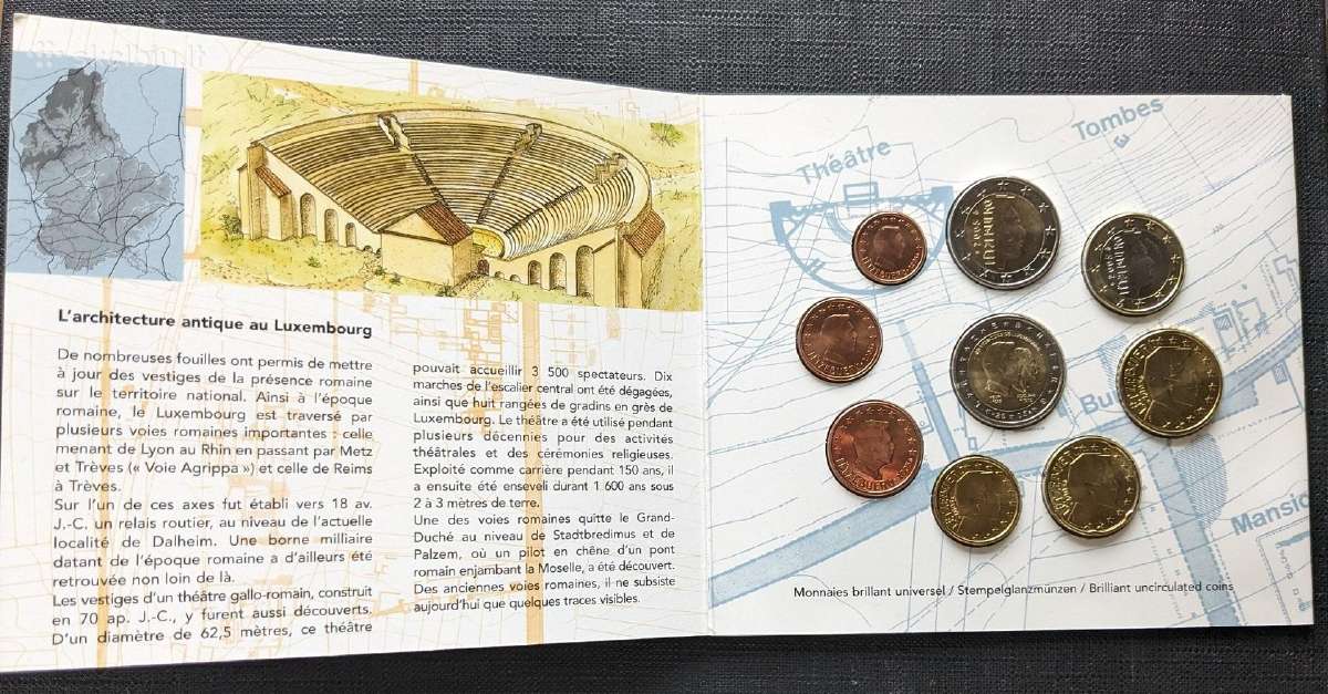 Liuksemburgas, Suomija. Rinkiniai banko bukletuose - nuotraukos Nr. 4