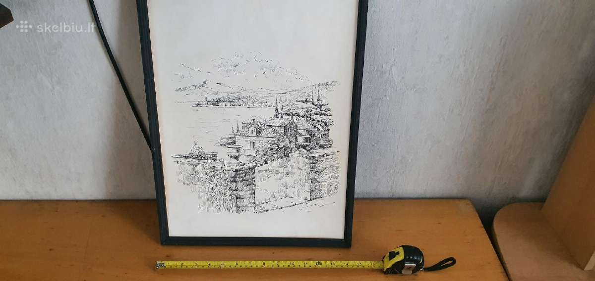 Nr10 Piestas paveikslas 50x37cm