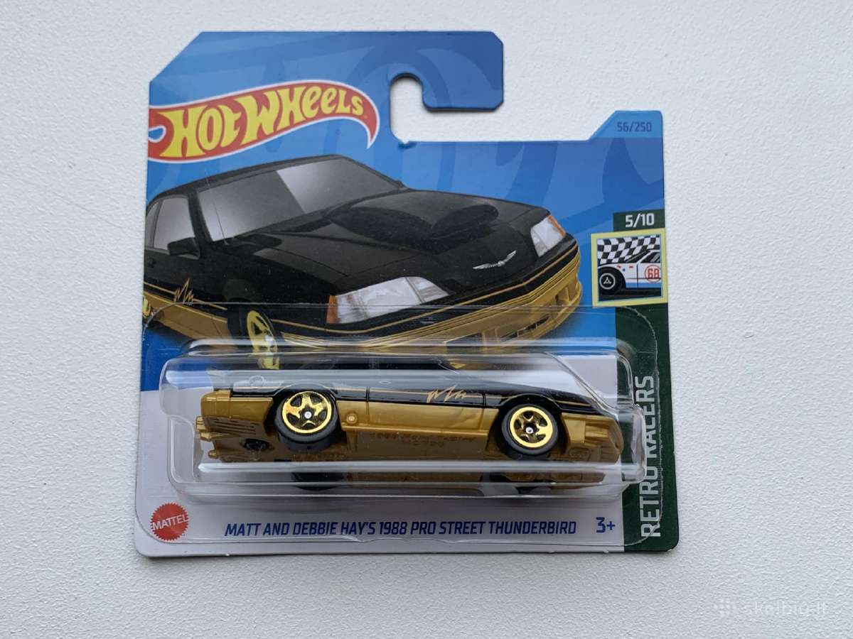 Hot Wheels Retro Racers 1988 Ford Thunderbird