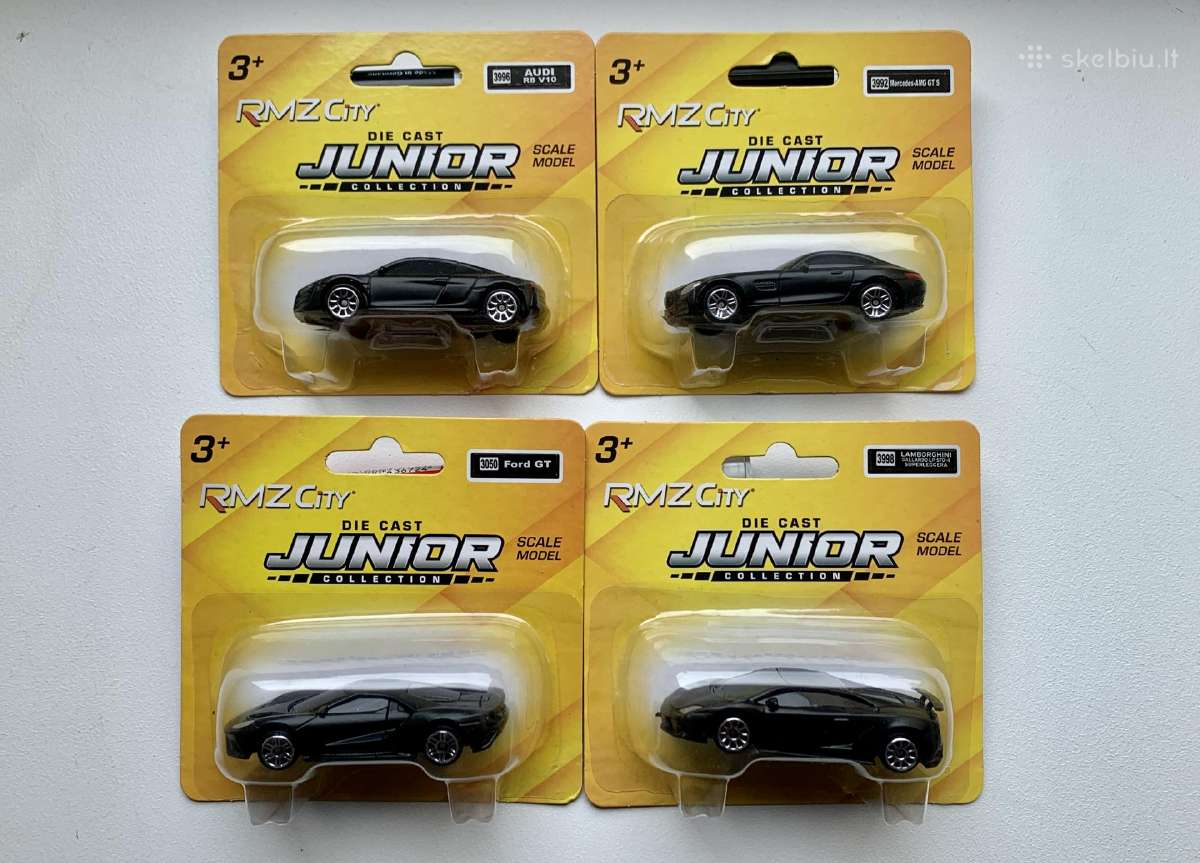 Rmz City modeliukai 1:64 Amg Lamborghini Ford Audi