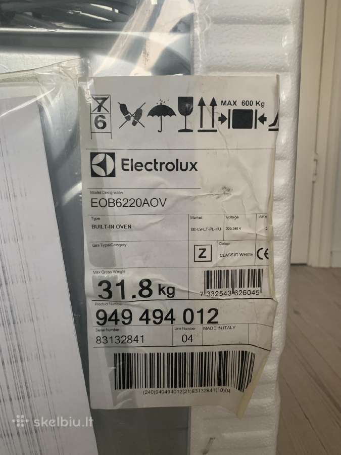 Elektrinė orkaitė - nauja, nenaudota - nuotraukos Nr. 5