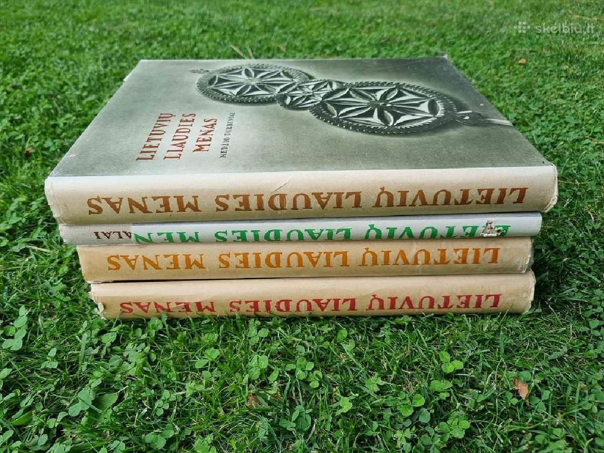 Lietuvių liaudies menas.medžio dirbiniai. 2 knygos - nuotraukos Nr. 7