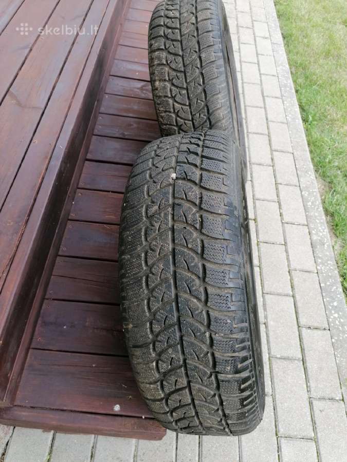 Parduodamos naudotos ziemines padangos R15 - nuotraukos Nr. 2