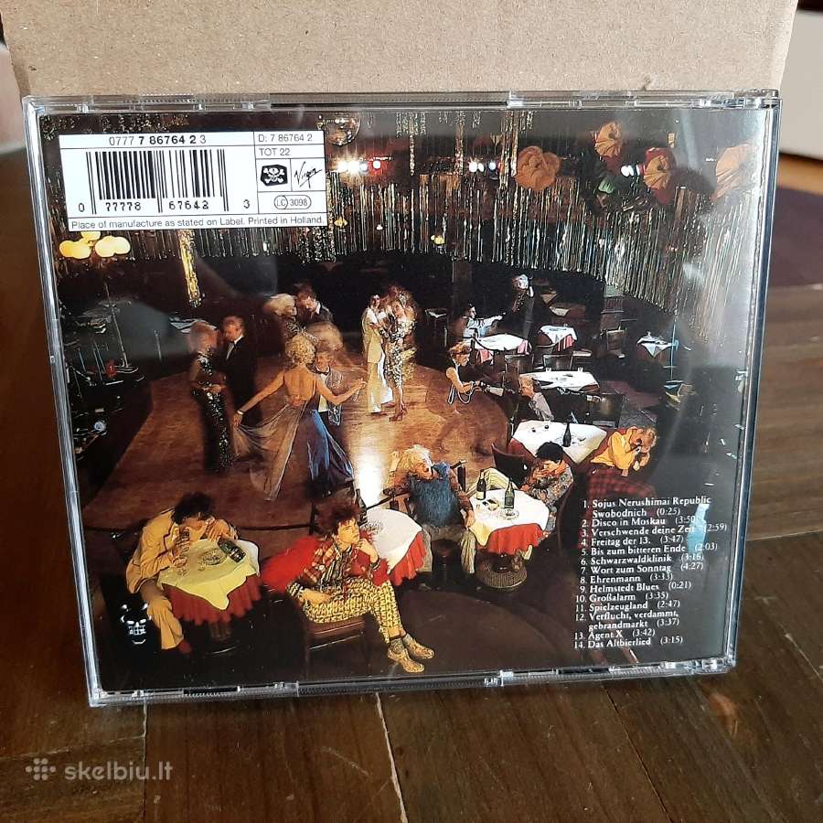 Die Toten Hosen - rock CD albumų kolekcija - nuotraukos Nr. 15
