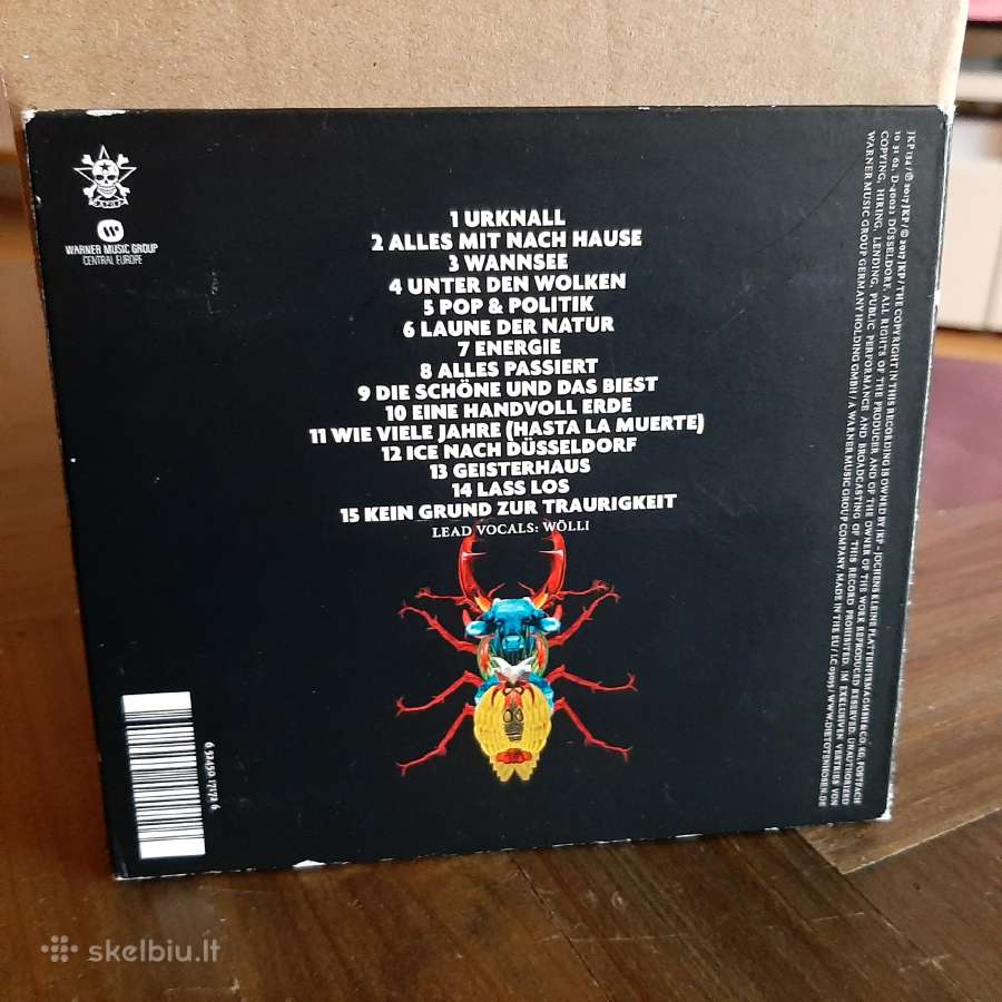 Die Toten Hosen - rock CD albumų kolekcija - nuotraukos Nr. 19