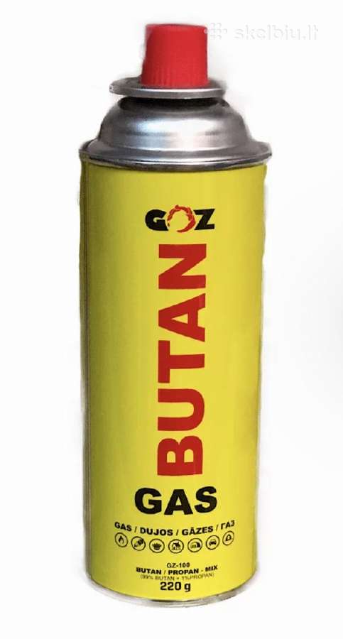 Butano dujų balionėlis
