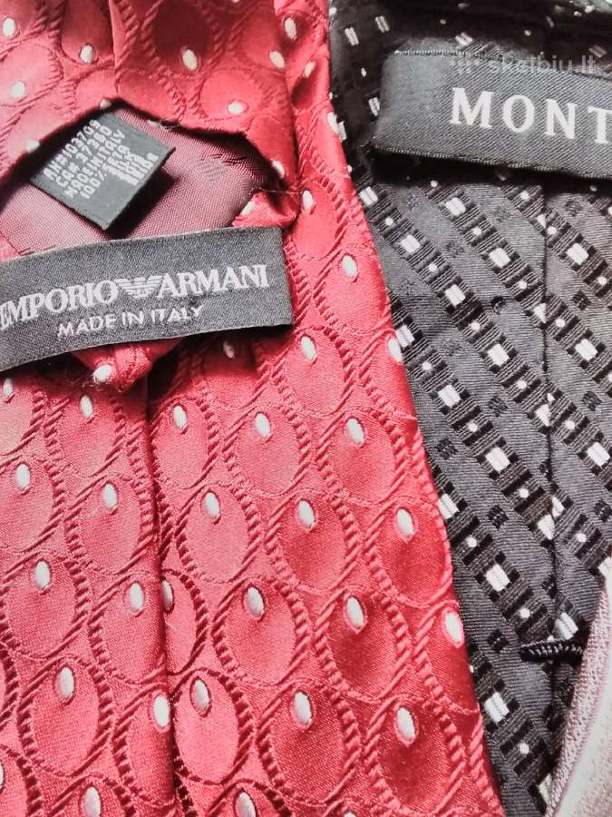 Kaklaraiščiai Armani Monti Kenzo - nuotraukos Nr. 3