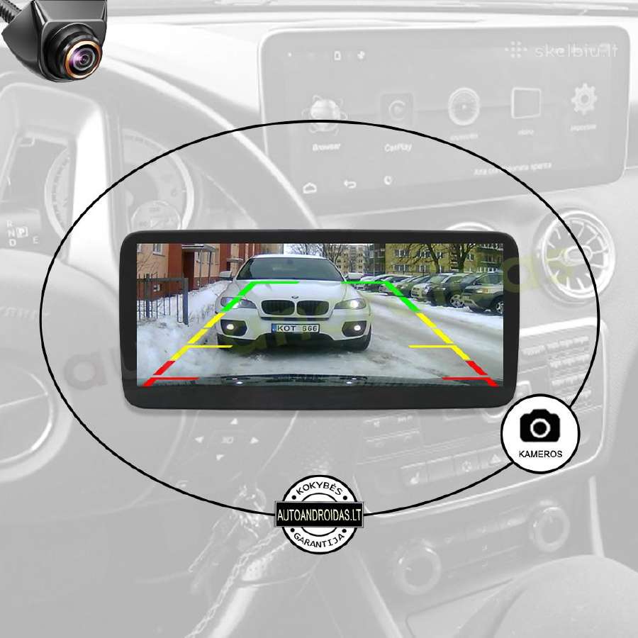 Mercedes A W176 Gla X156 Cla Android multimedia - nuotraukos Nr. 5