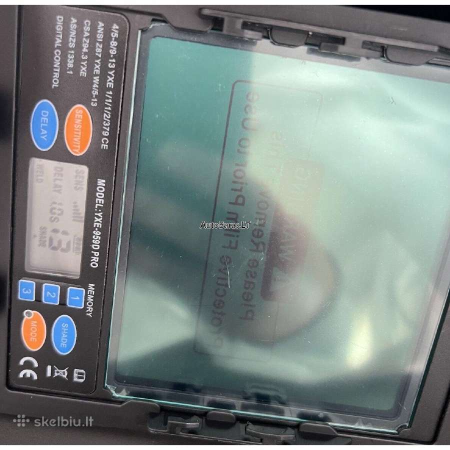 Naujas Boss True Color XL automatinis skydelis - nuotraukos Nr. 5