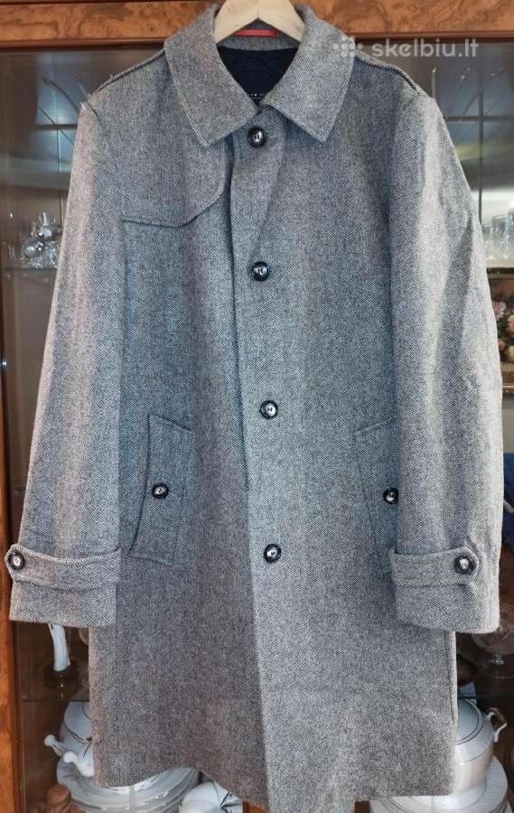 Parduodu XXL klasikinį vyr.paltą ,Tommy Hilfiger"