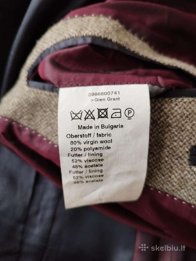 Parduodu XXL klasikinį vyr.paltą ,Tommy Hilfiger" - nuotraukos Nr. 9