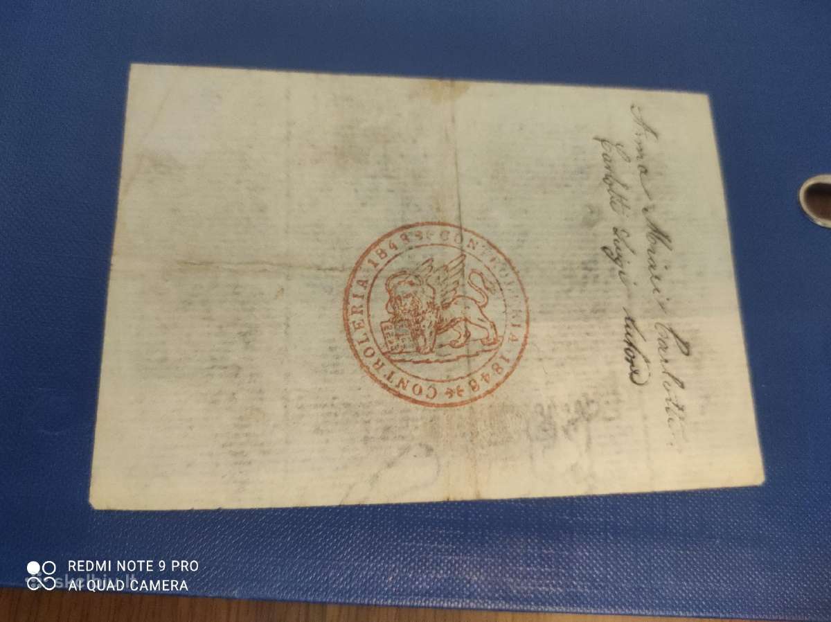 Senas banknotas - nuotraukos Nr. 4