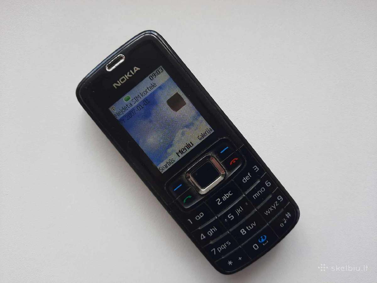 Mobilus telefonas Nokia 3110 Classic (Veikia) - nuotraukos Nr. 2