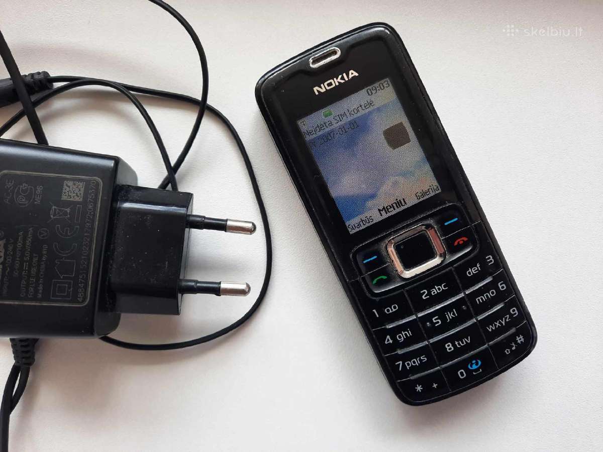 Mobilus telefonas Nokia 3110 Classic (Veikia) - nuotraukos Nr. 3