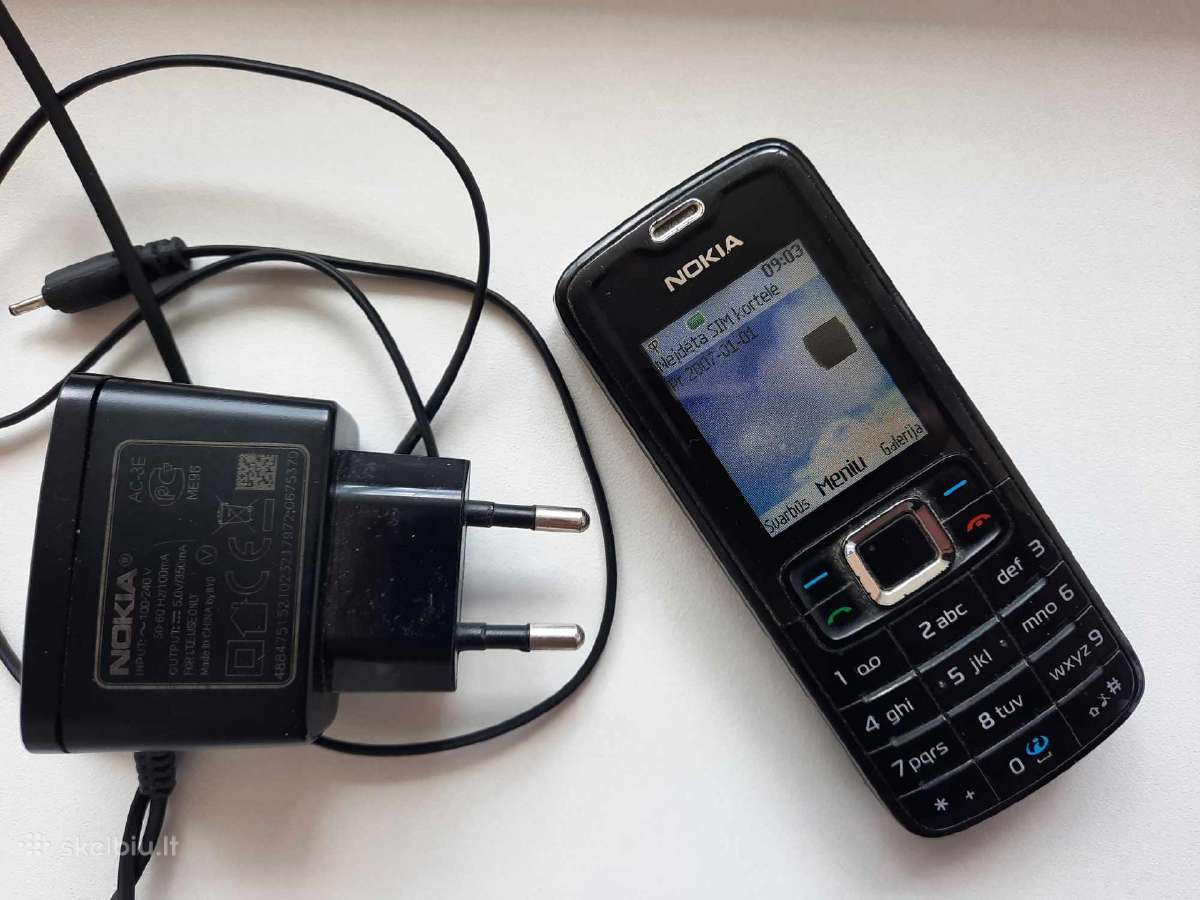 Mobilus telefonas Nokia 3110 Classic (Veikia) - nuotraukos Nr. 6
