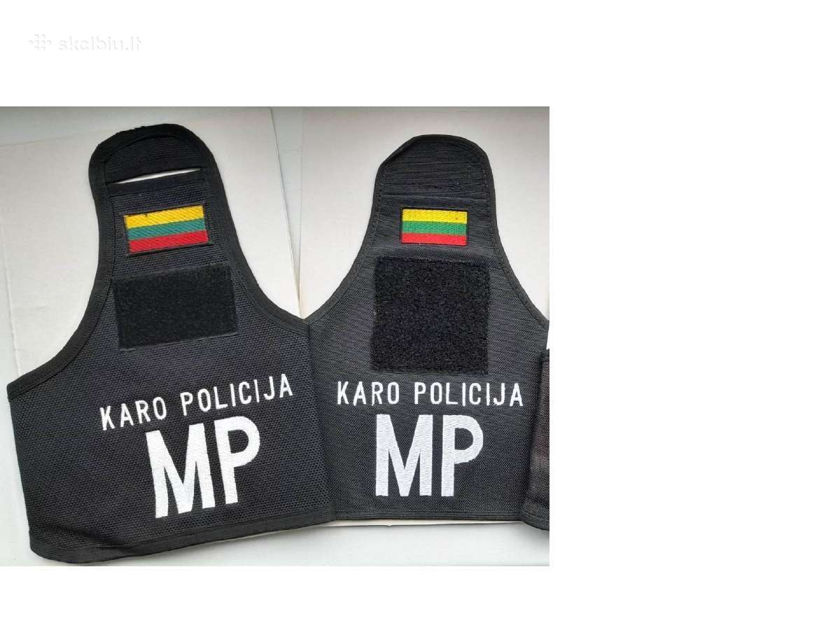 Lk Karo policijos rankos raištis
