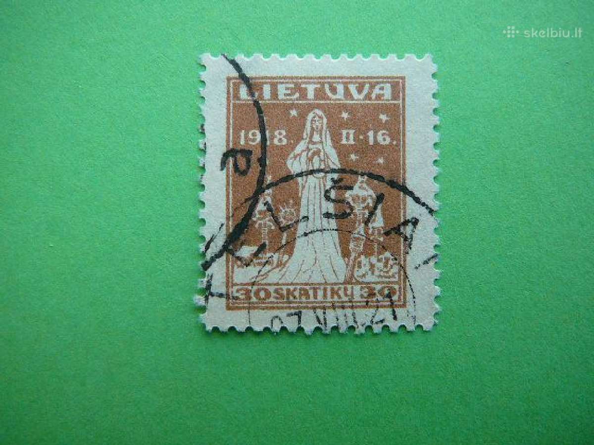 Lietuva 1920 Nepriklausoma 2m. antsp. lit68a