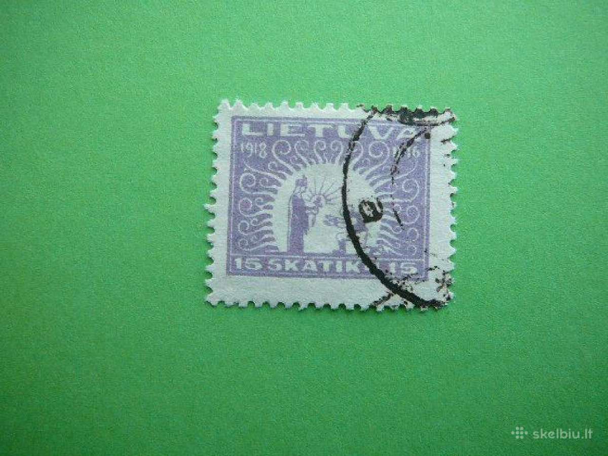 Lietuva 1920 Nepriklausoma 2m. antsp. lit66a