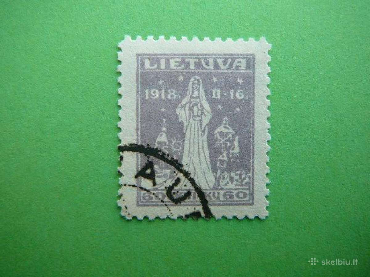 Lietuva 1920 Nepriklausoma 2m. antsp. lit71a
