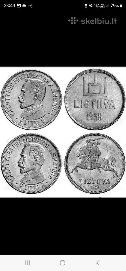 Brangiausiai perku auksines ir sidabrines monetas - nuotraukos Nr. 2