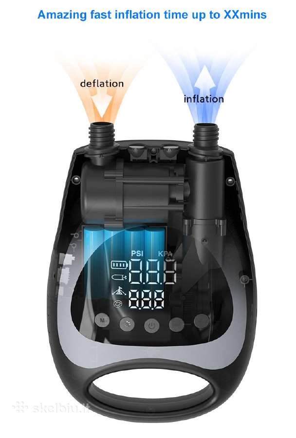 Akumuliatorinė Smart Sup pompa