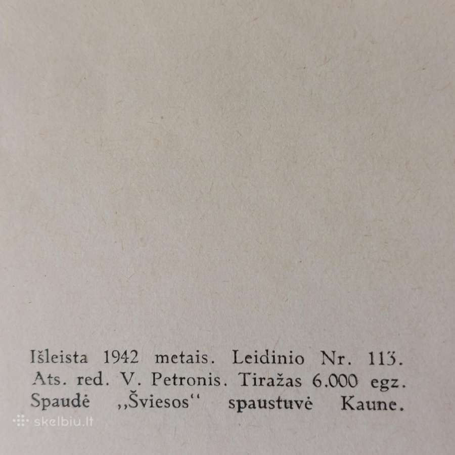 1942 m. knyga " Visotinė Literatūra ". - nuotraukos Nr. 7
