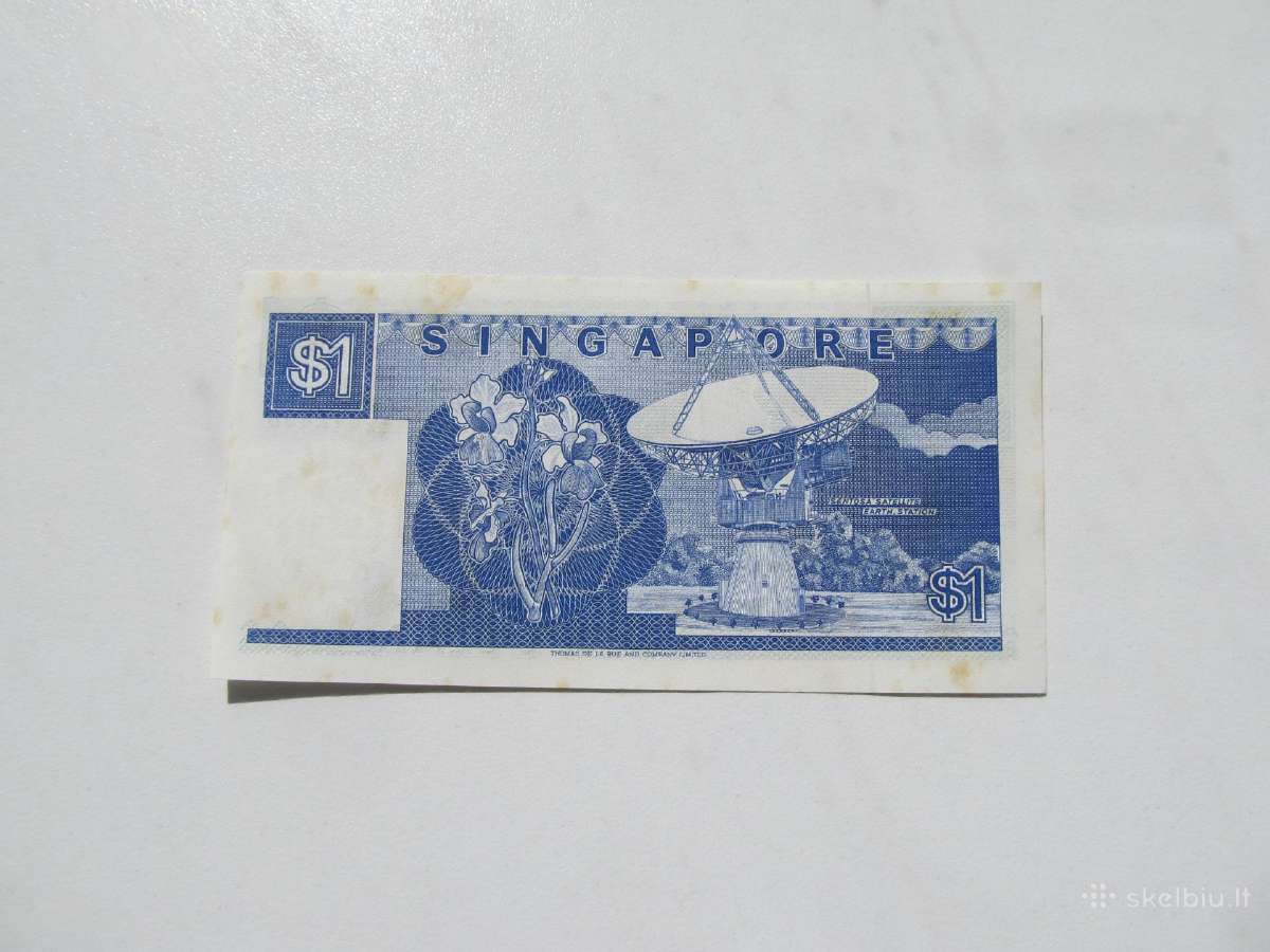 1 dollar , Singapūras , 1987 - nuotraukos Nr. 2