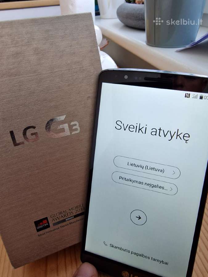 LG G3 telefonas