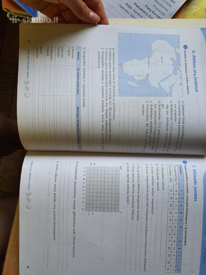 Geografijos pratybos 7-tai klasei - nuotraukos Nr. 2