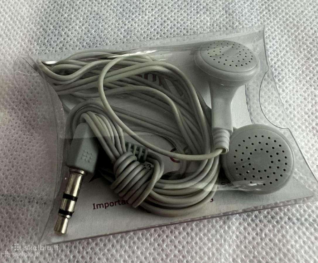 Mini laidinės ausinės Aux 3,5 mm, įvairios