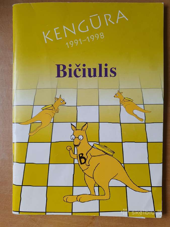 Kengūros bičiulio uždavinių treniruočių knygelė