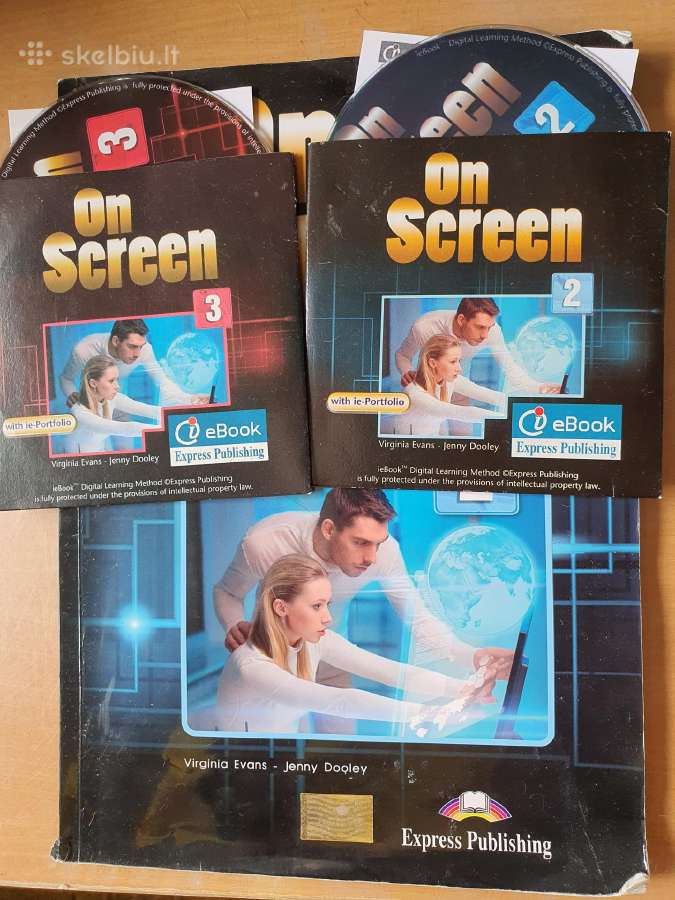 Anglų vadovėlis "on screen 2", 8 psl.