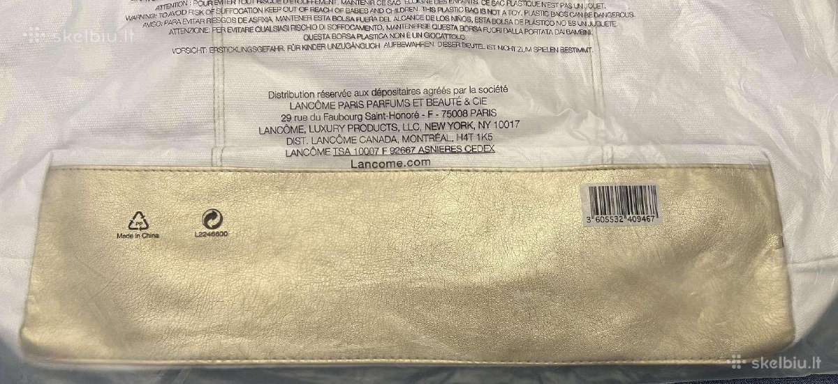 Originalus Lancome laisvalaikio krepšys / rankinė - nuotraukos Nr. 2