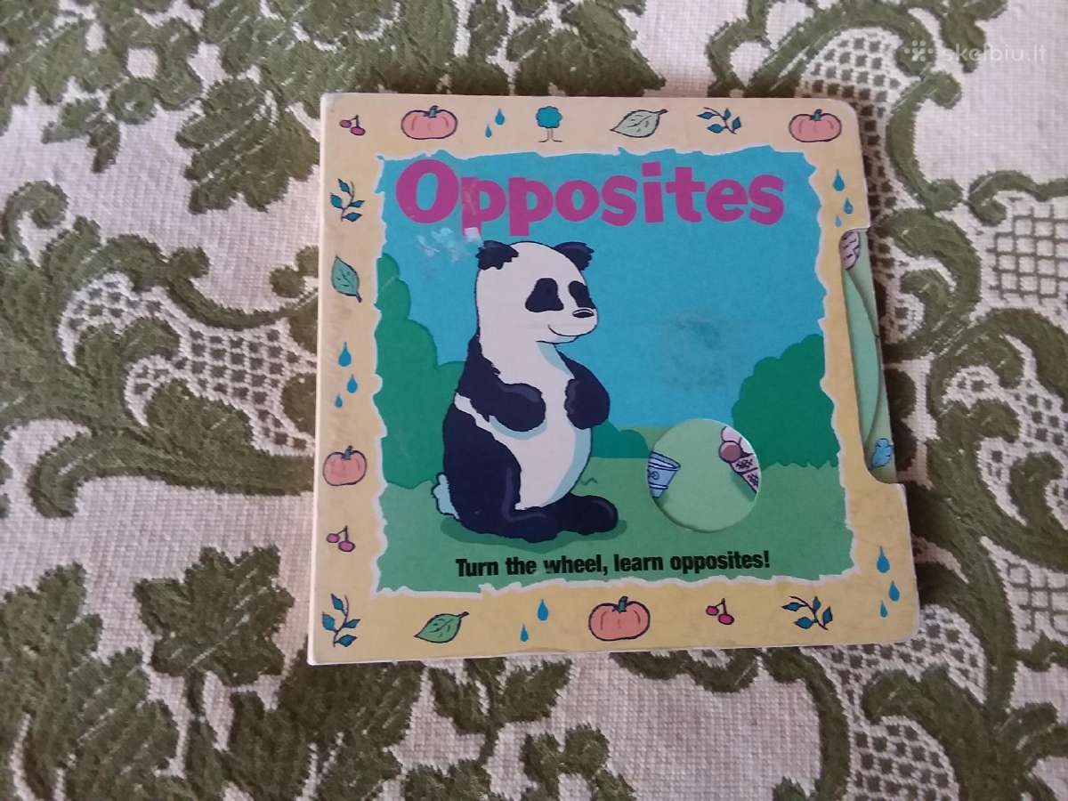 Turn The Wheel Book - Learn Opposites