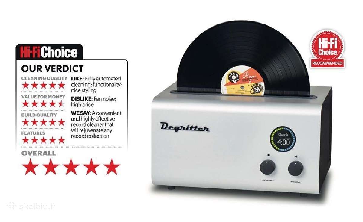 Humminguru Ultrasonic Vinyl Record Cleaner vinilo - nuotraukos Nr. 8