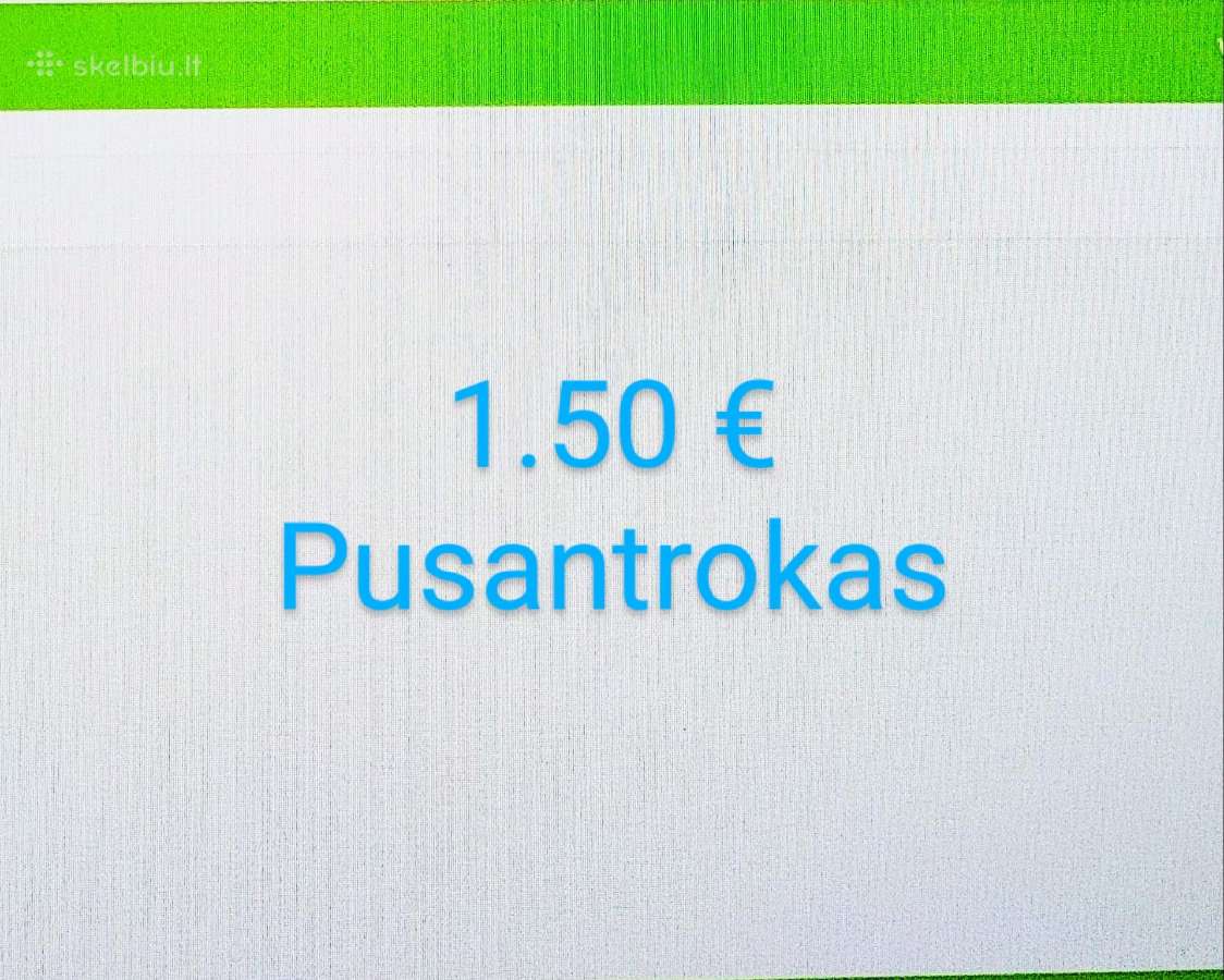 Lb pusantrokai (1.50 euro) investicijai