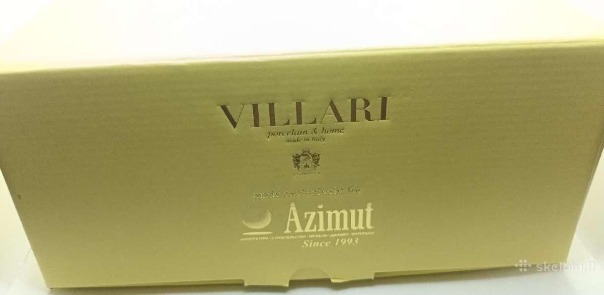 Villari 24ct paauksuota porcelianine skulpturele. - nuotraukos Nr. 7