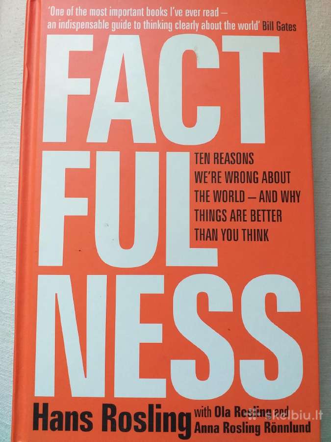 Hans Rosling. Factfulness (anglų kalba)