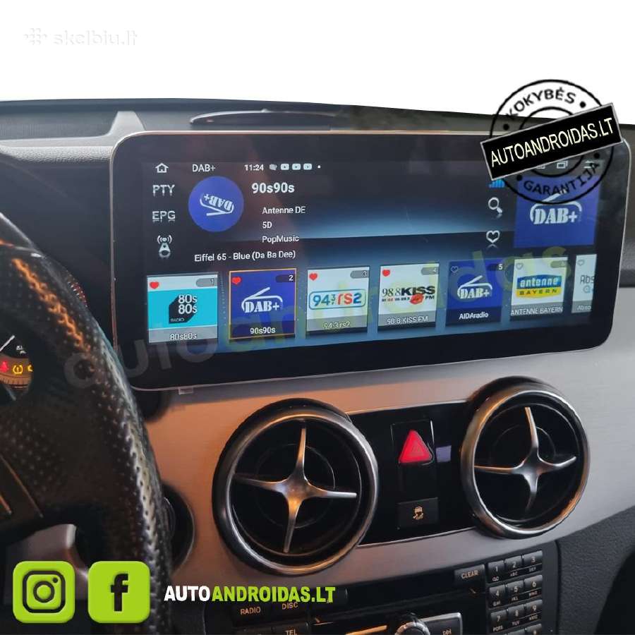 Mercedes 2008-15 GLK X204 Android multimedia GPS