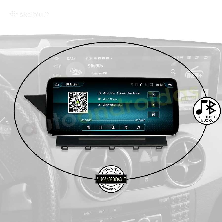 Mercedes 2008-15 GLK X204 Android multimedia GPS - nuotraukos Nr. 5
