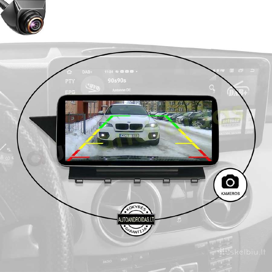 Mercedes 2008-15 GLK X204 Android multimedia GPS - nuotraukos Nr. 6